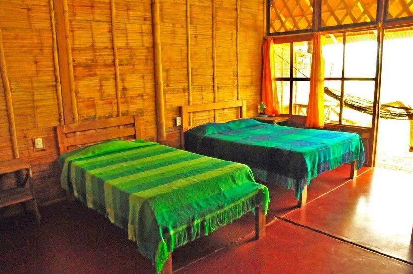 Grillo Tres Puntas Eco-Hostel 조리토스 객실 사진